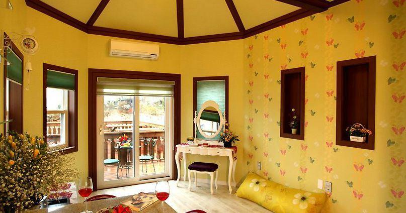 Rainbow Hill Pension Namhae Exterior photo